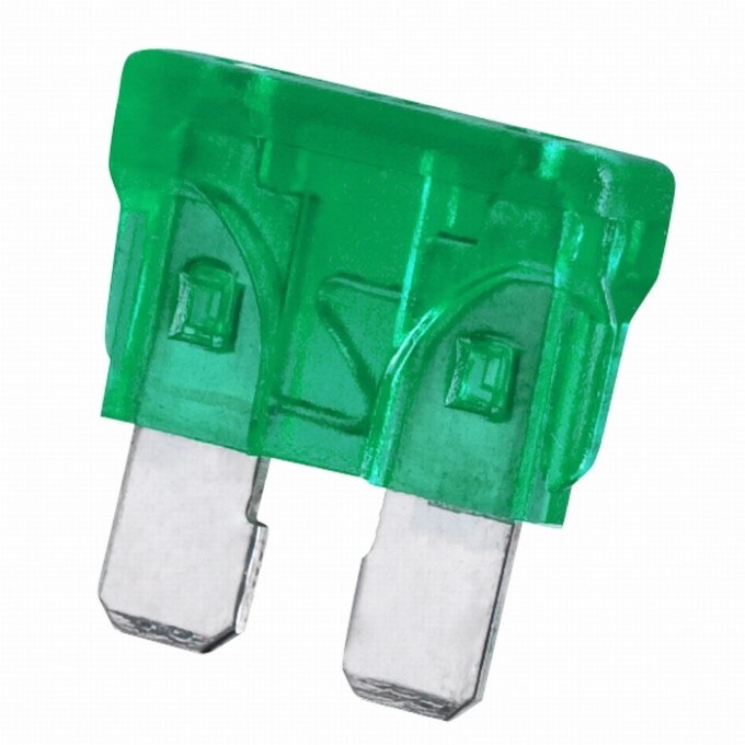 Set siguranta tip cutit, 19x13mm, 30A, 25 bucati, verde